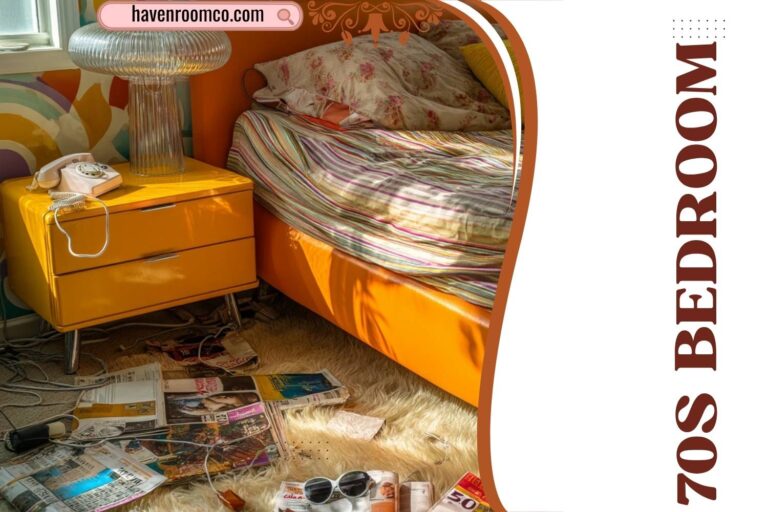 70s bedroom