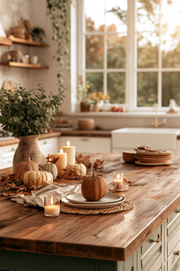 Kitchen Fall Decor Ideas 37