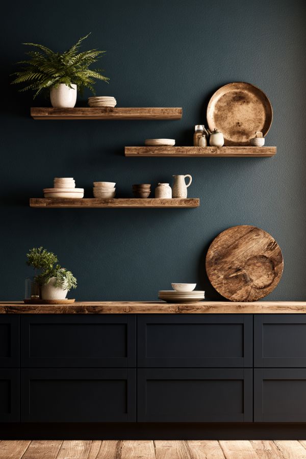 Navy Blue Kitchen Ideas 23