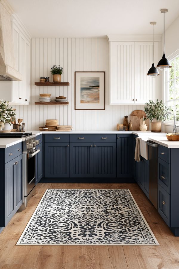 Navy Blue Kitchen Ideas 33