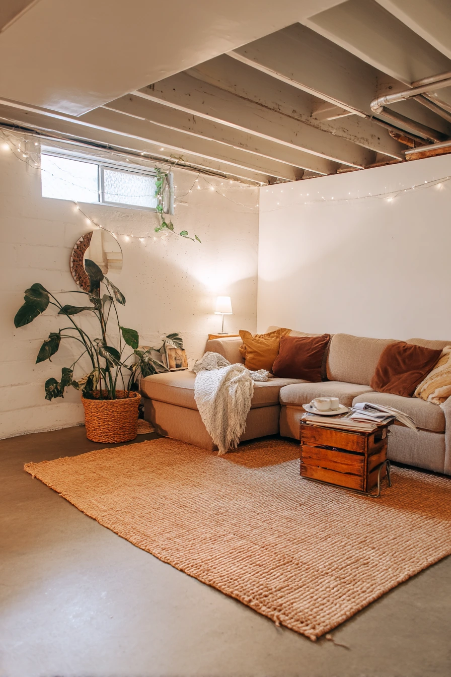 basement makeover ideas 25