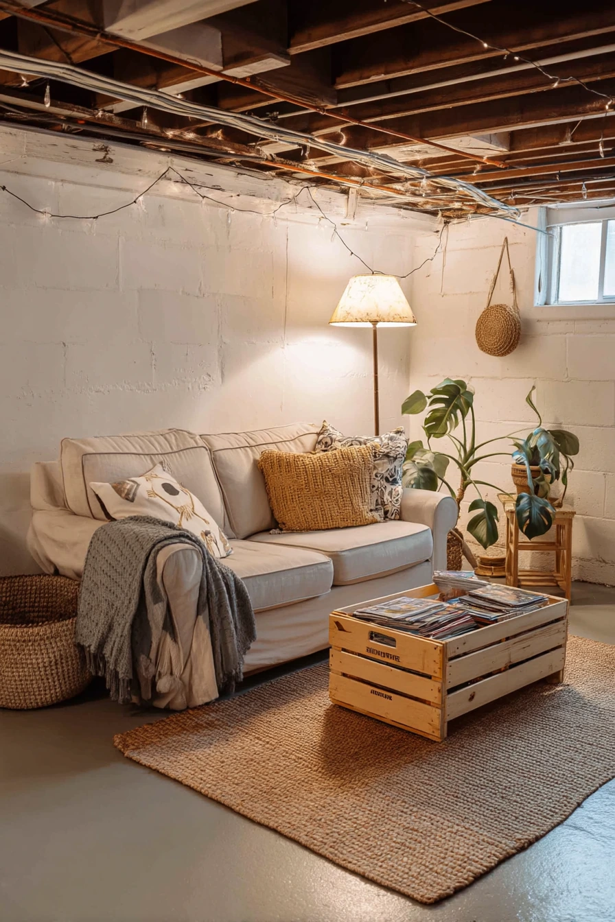 basement makeover ideas 26