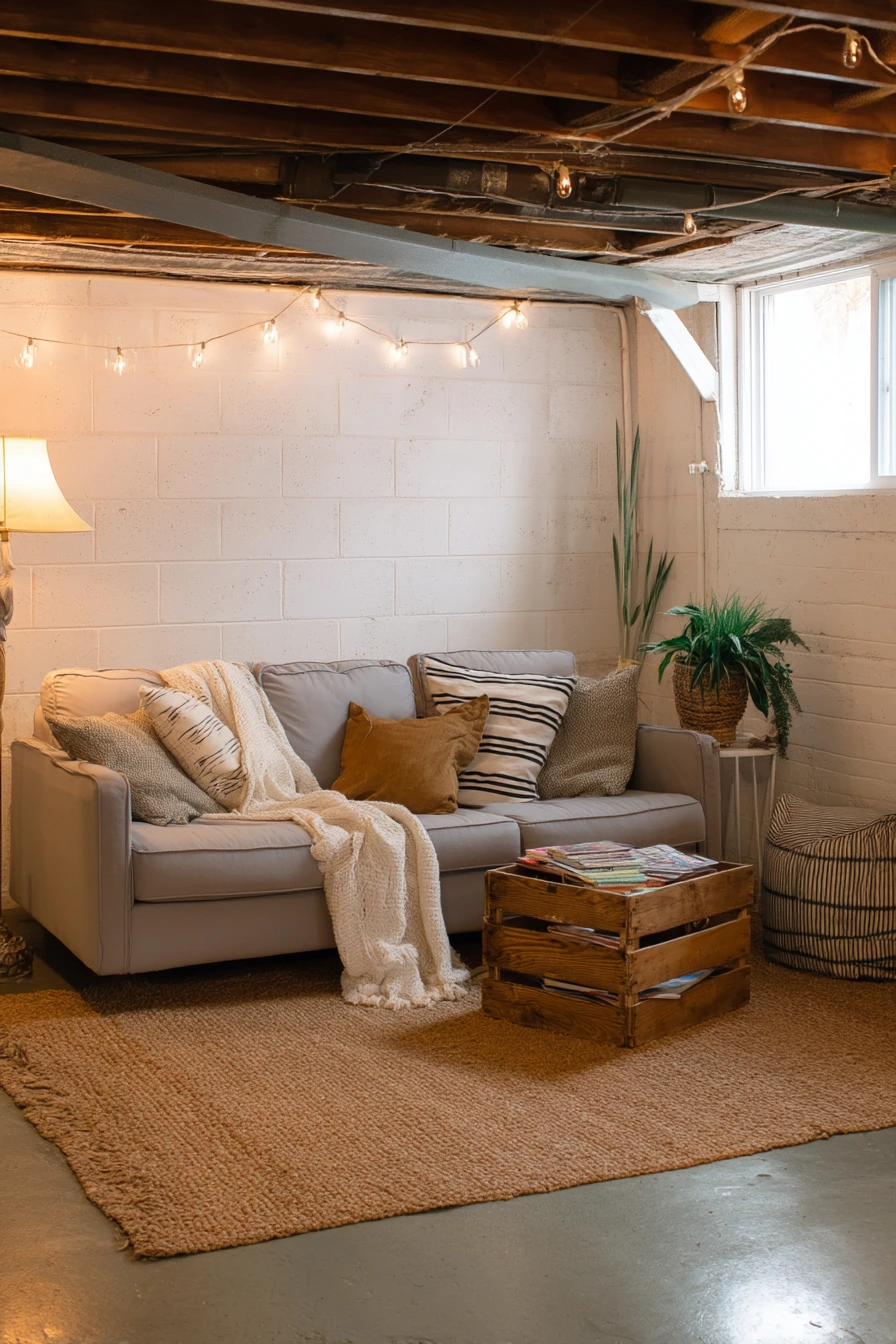 basement makeover ideas 27