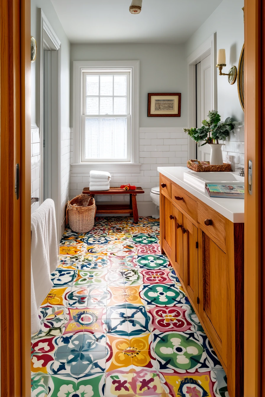 bathroom flooring ideas 22