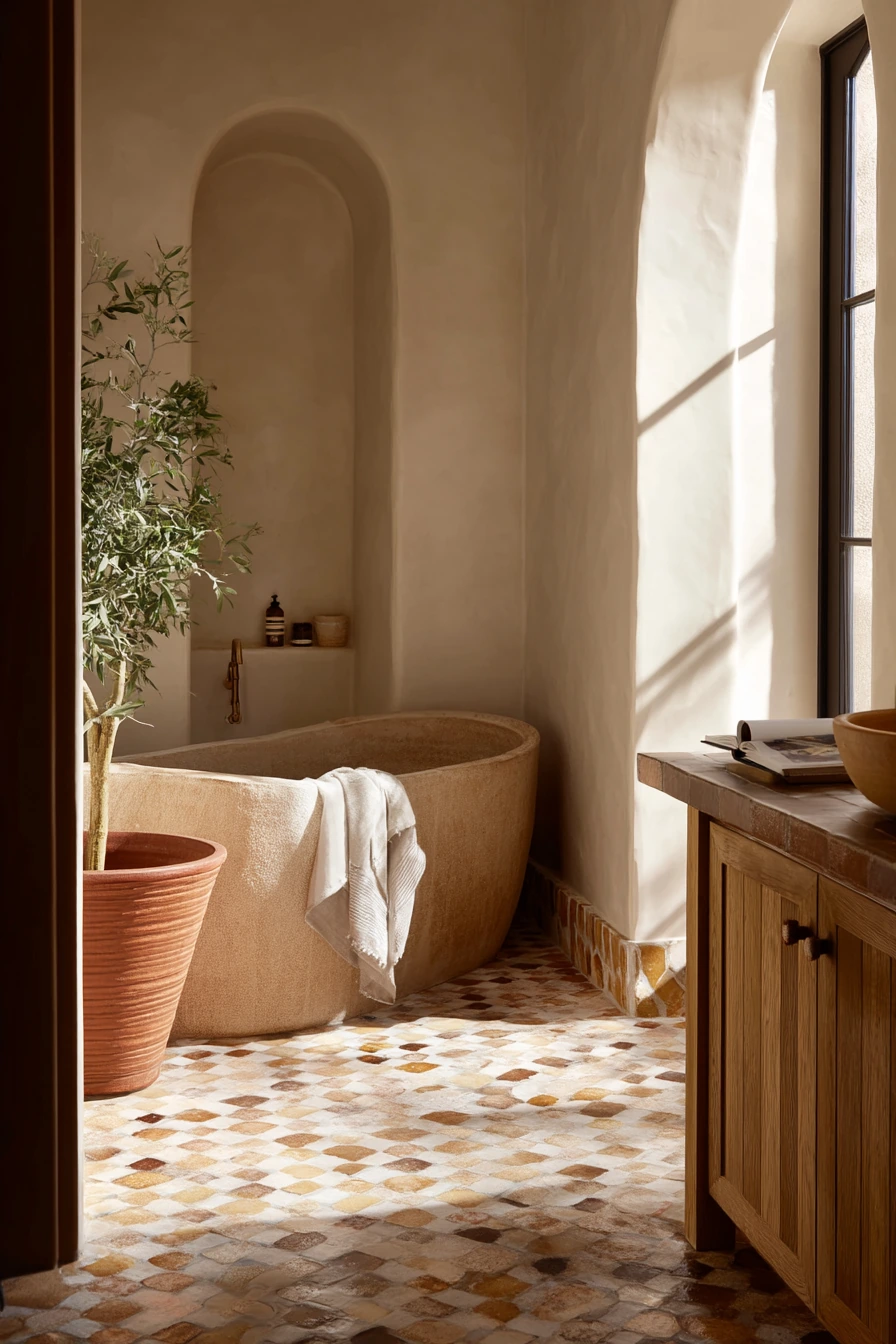 bathroom flooring ideas 37
