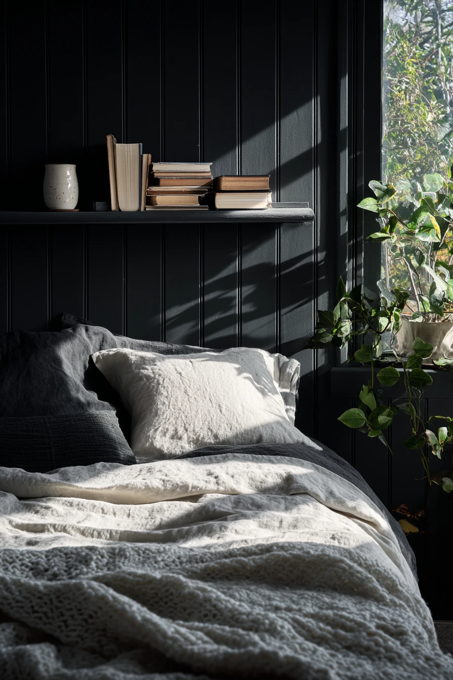 bedroom black designs 14