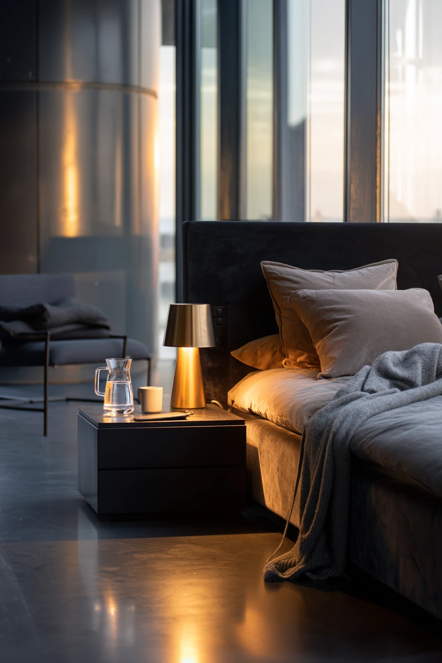 bedroom black designs 18