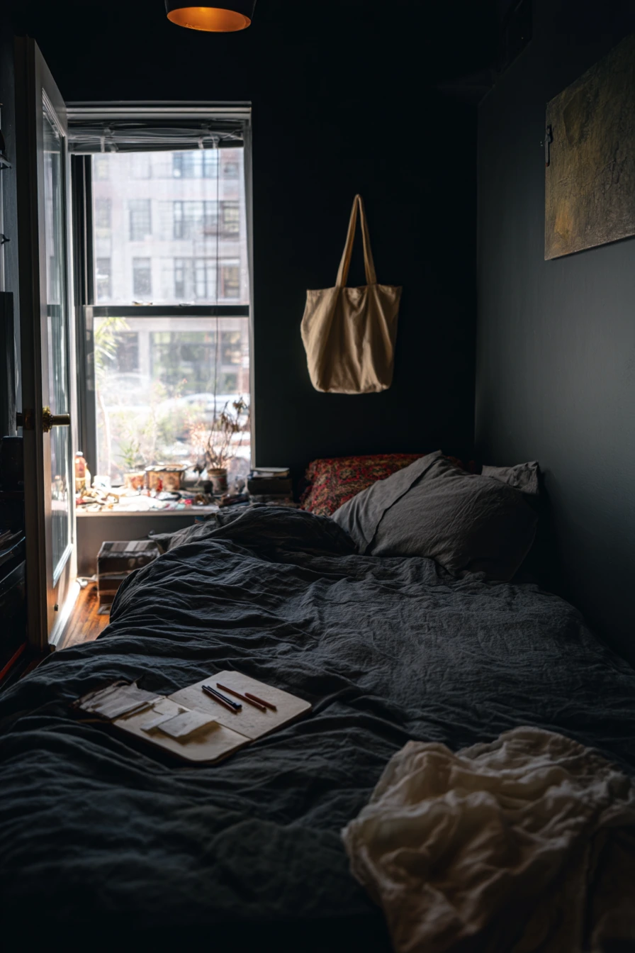 bedroom black designs 22