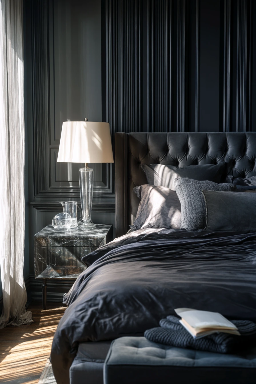bedroom black designs 32