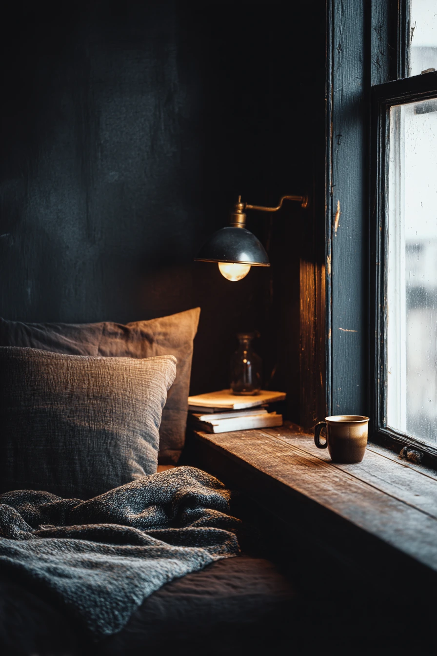 bedroom black designs 35
