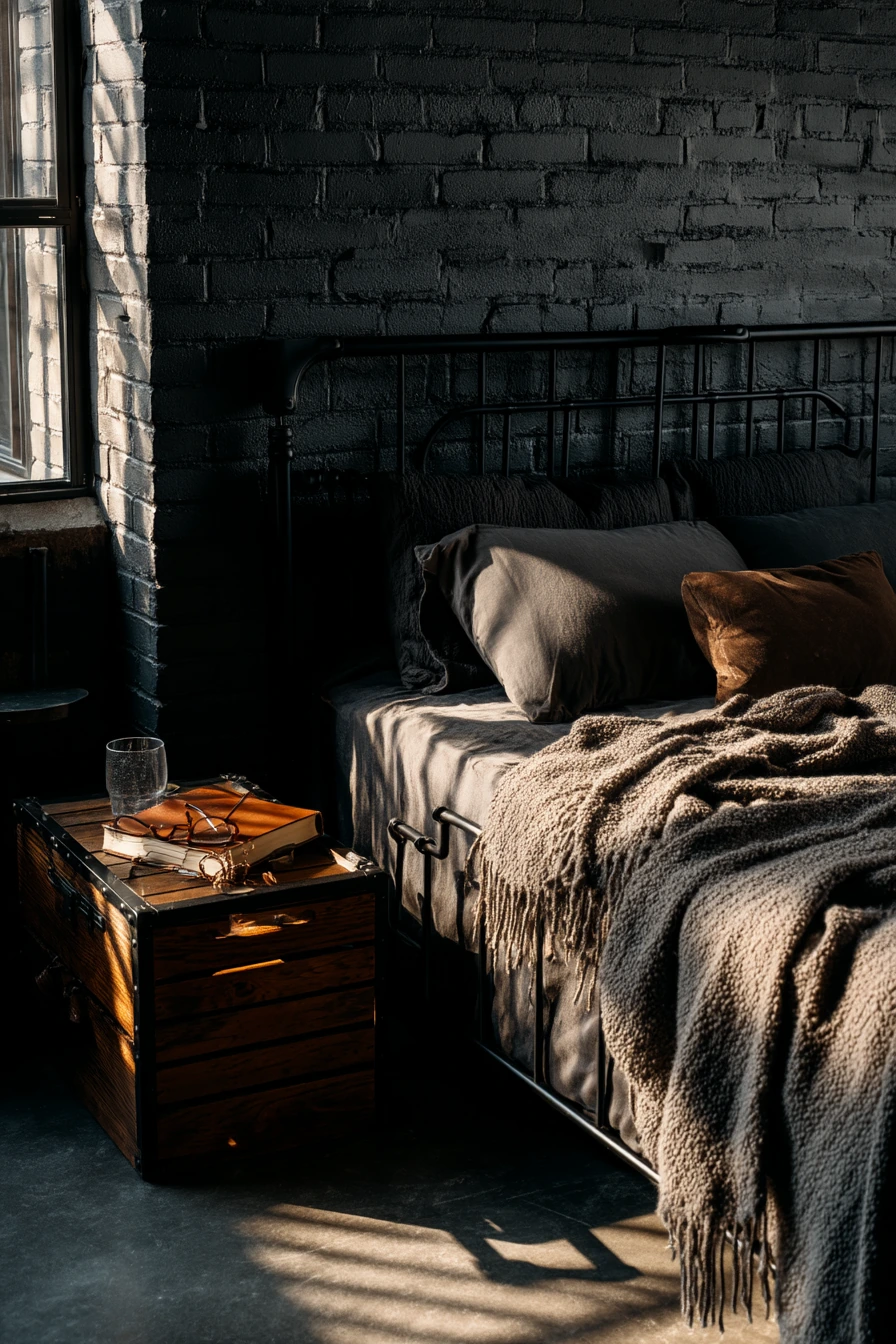 bedroom black designs 9