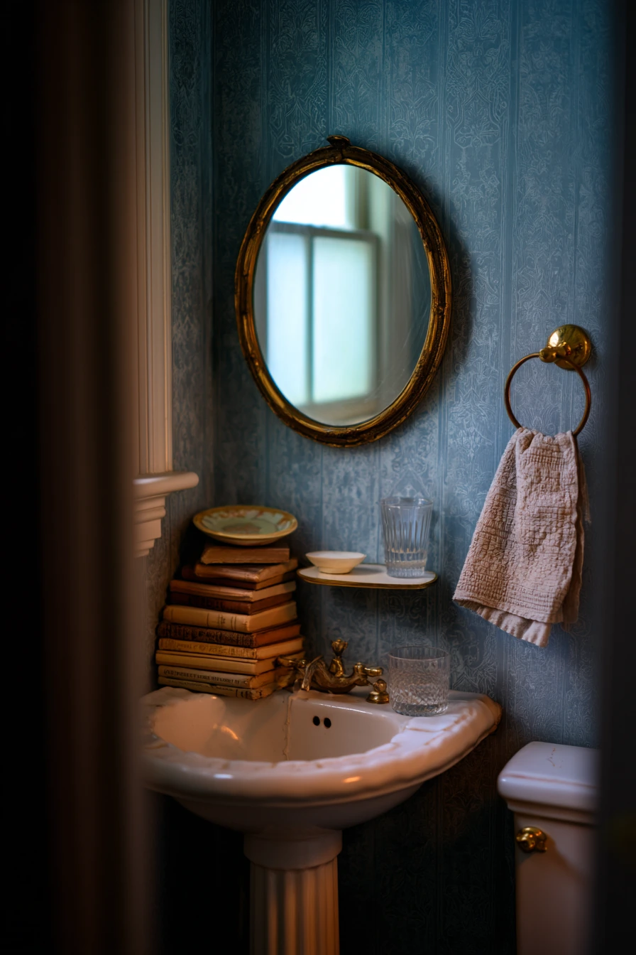 blue bathroom ideas 10