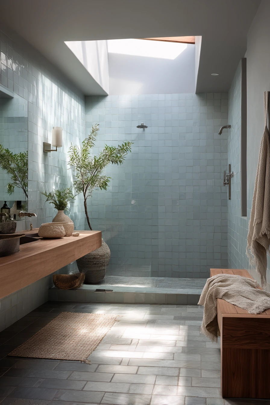 blue bathroom ideas 15