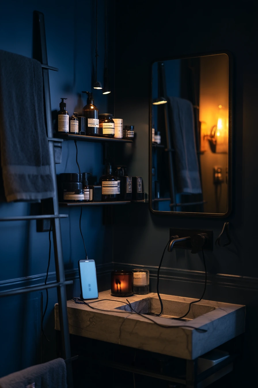blue bathroom ideas 20