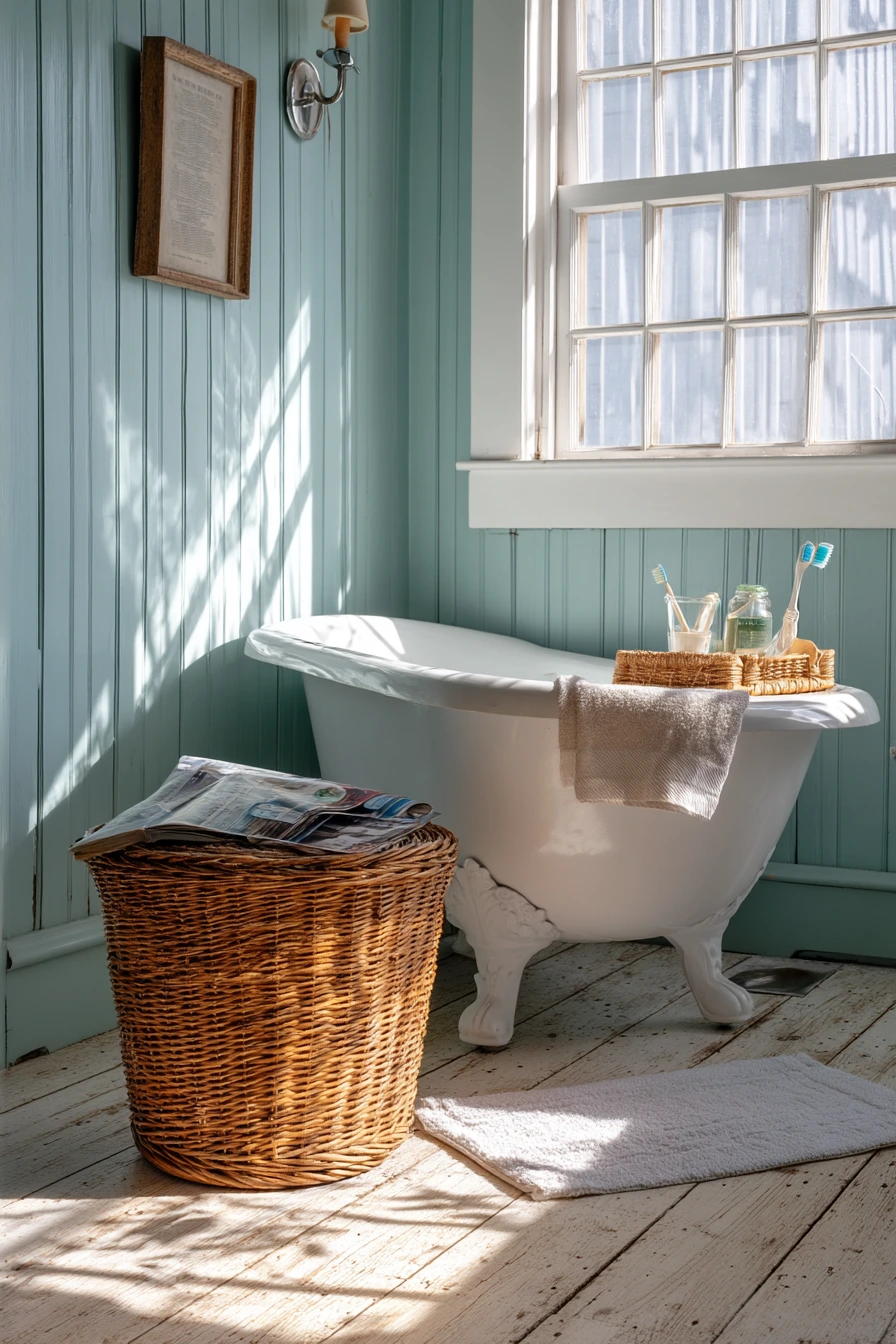 blue bathroom ideas 23