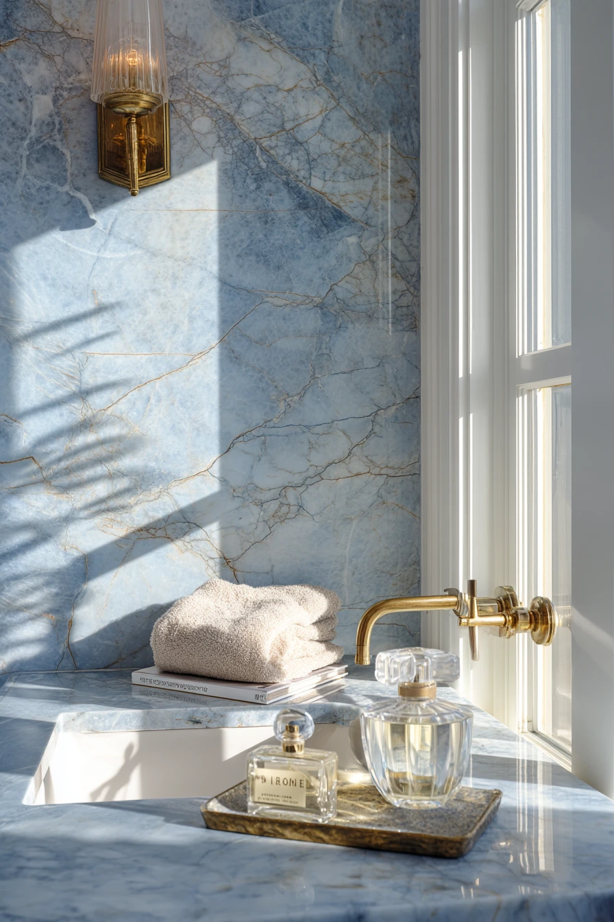 blue bathroom ideas 36