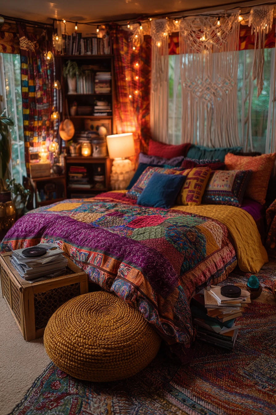 bohemian bedroom ideas 30
