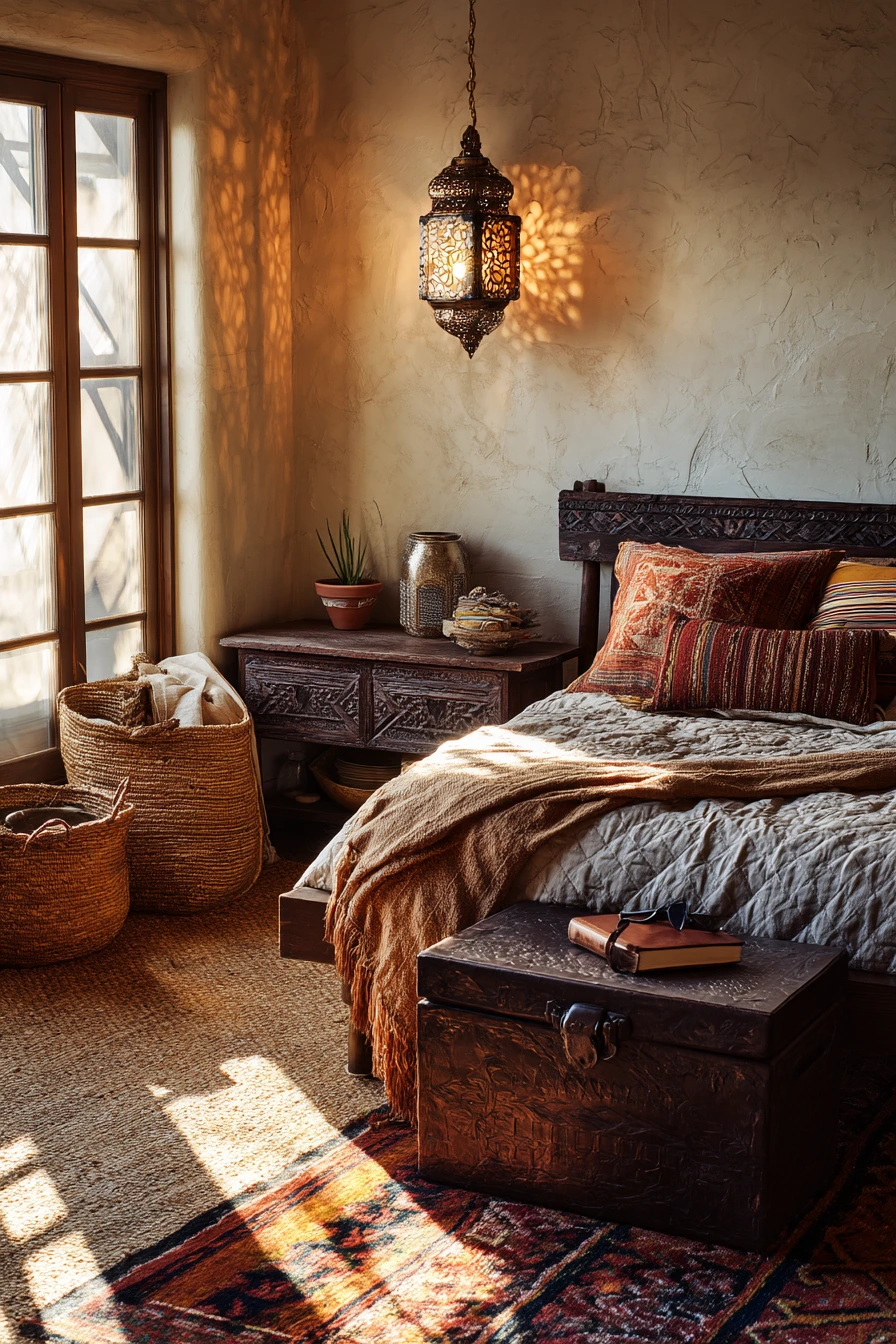 bohemian bedroom ideas 33