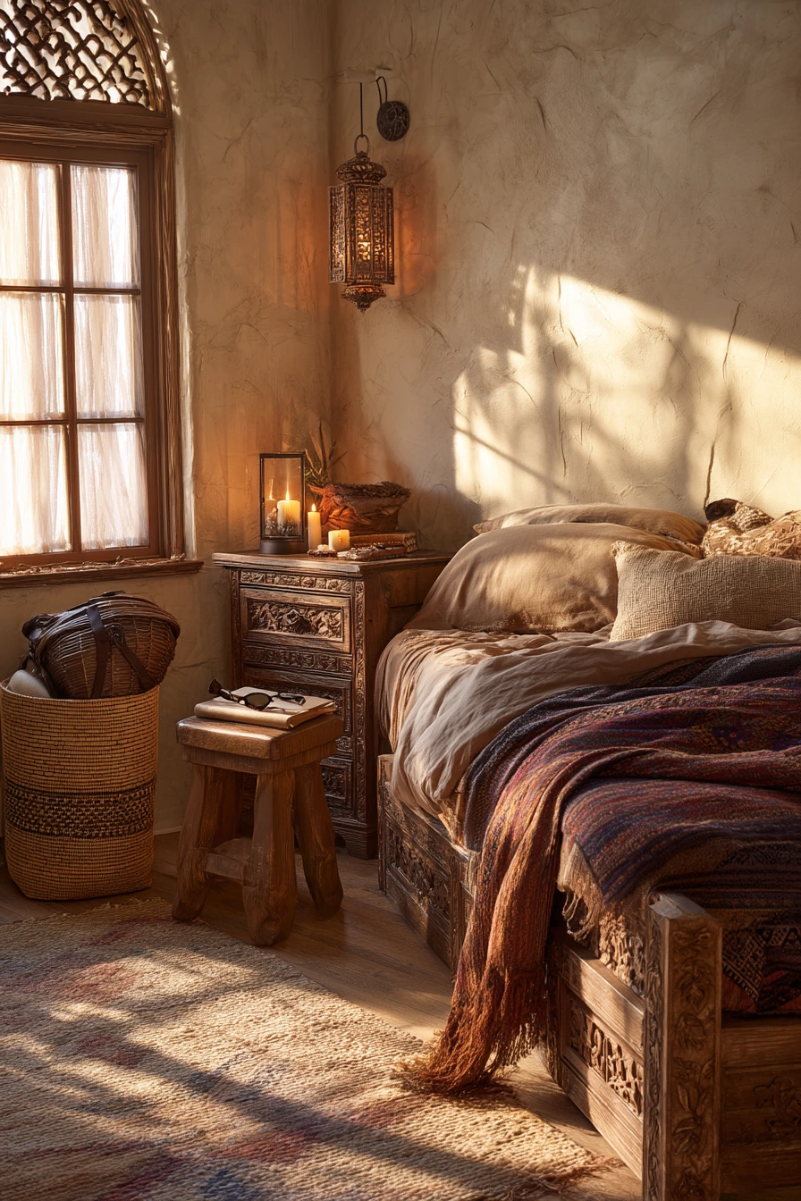 bohemian bedroom ideas 34