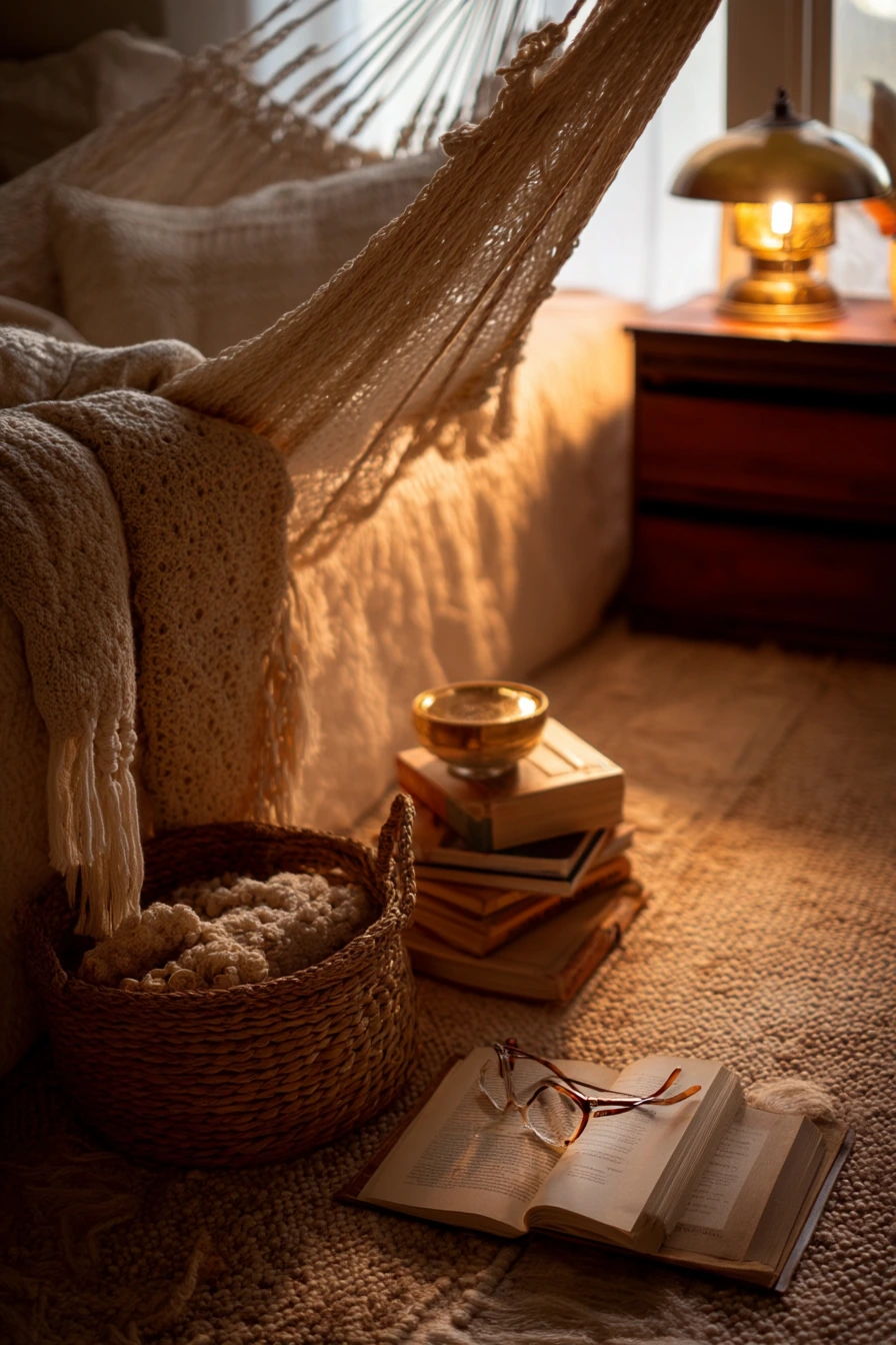 boho hammock bedroom 15