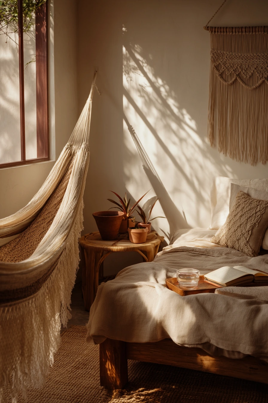 boho hammock bedroom 3