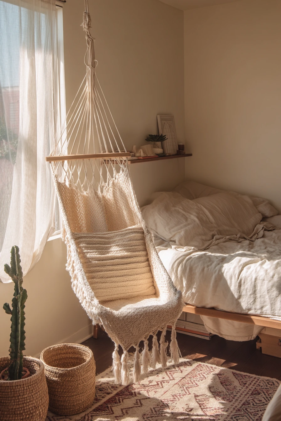 boho hammock bedroom 7