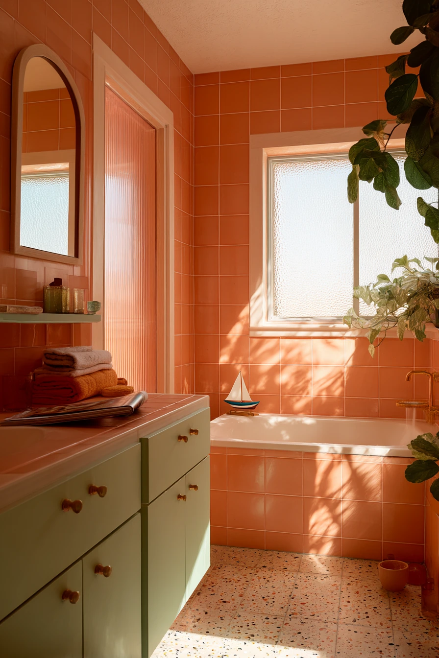 bold and colorful bathroom ideas 2