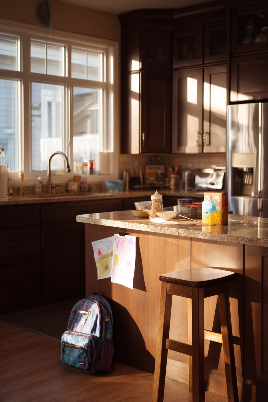 brown kitchen cabinets 25