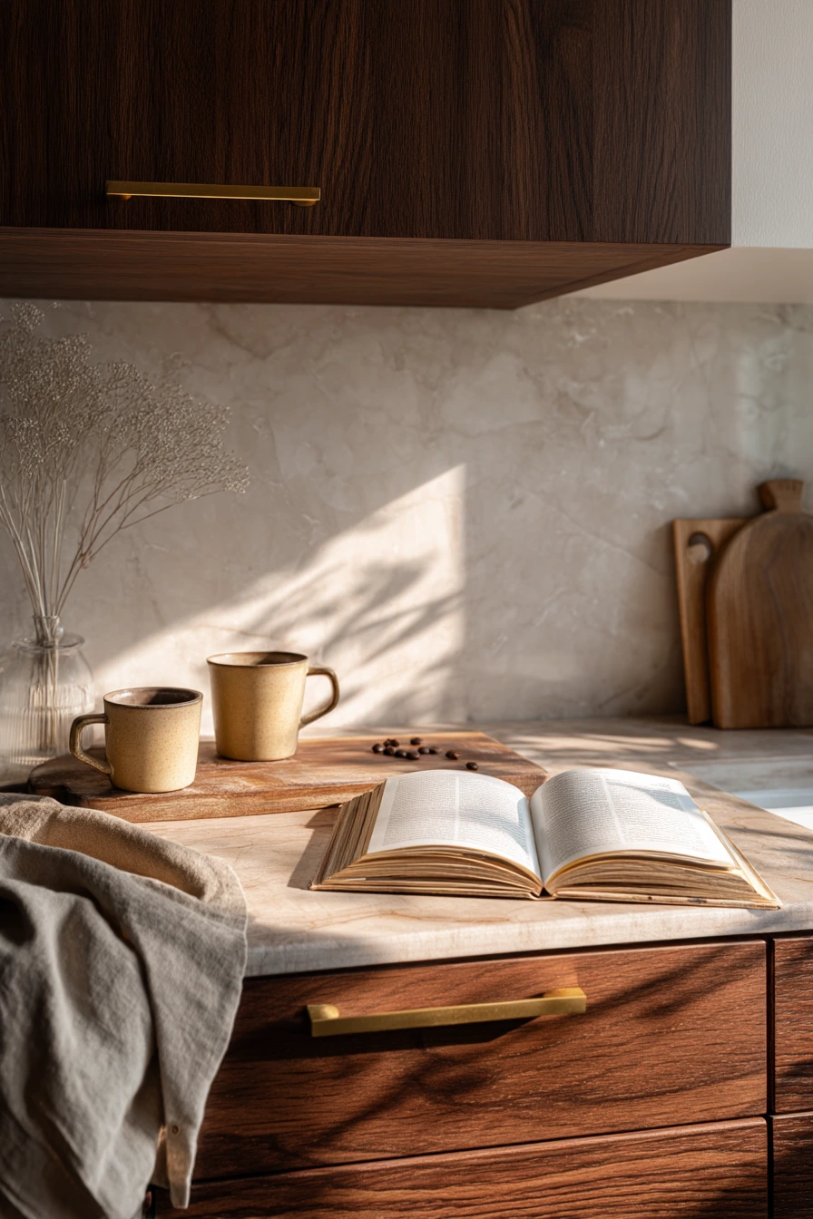 brown kitchen cabinets 3