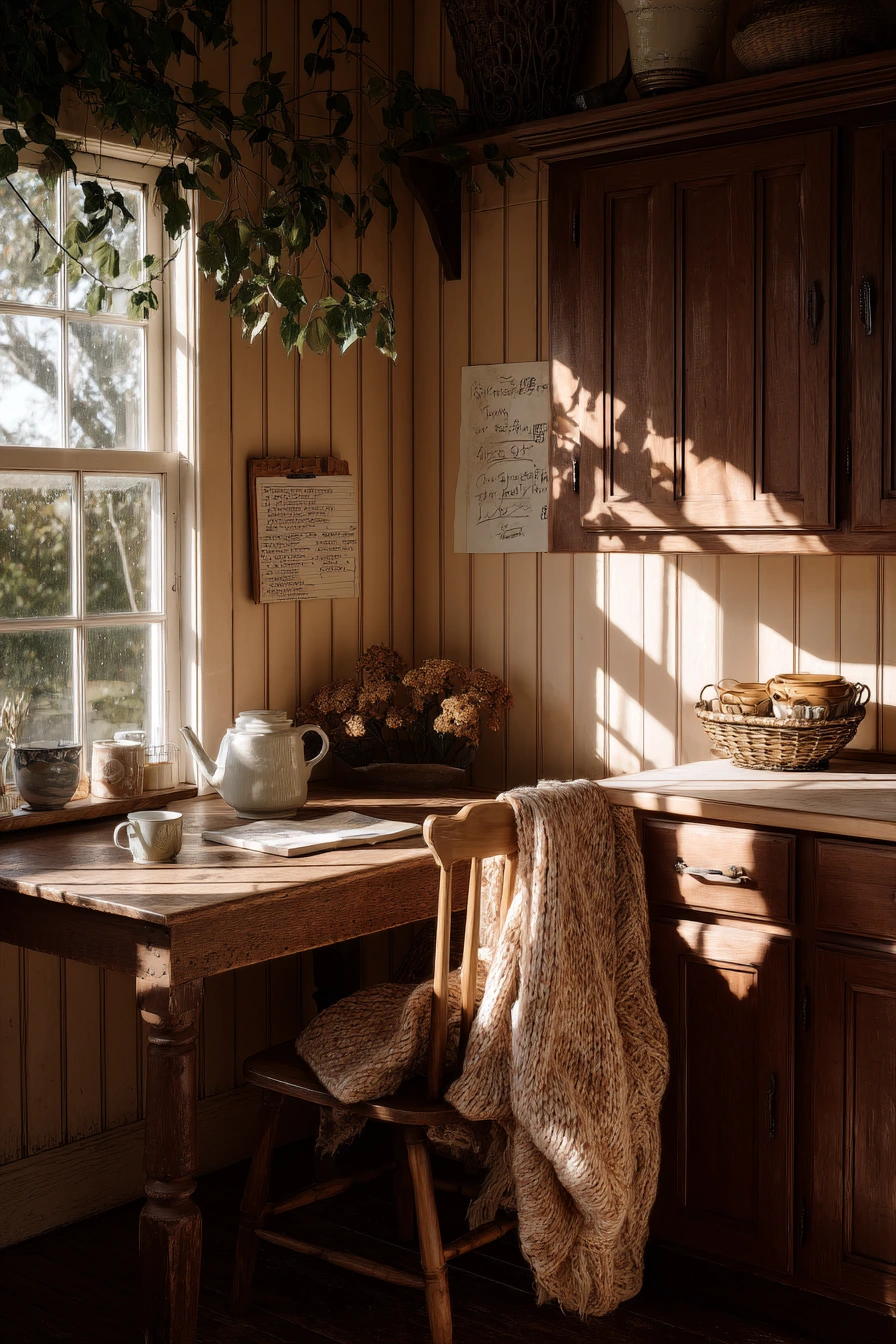 brown kitchen cabinets 37
