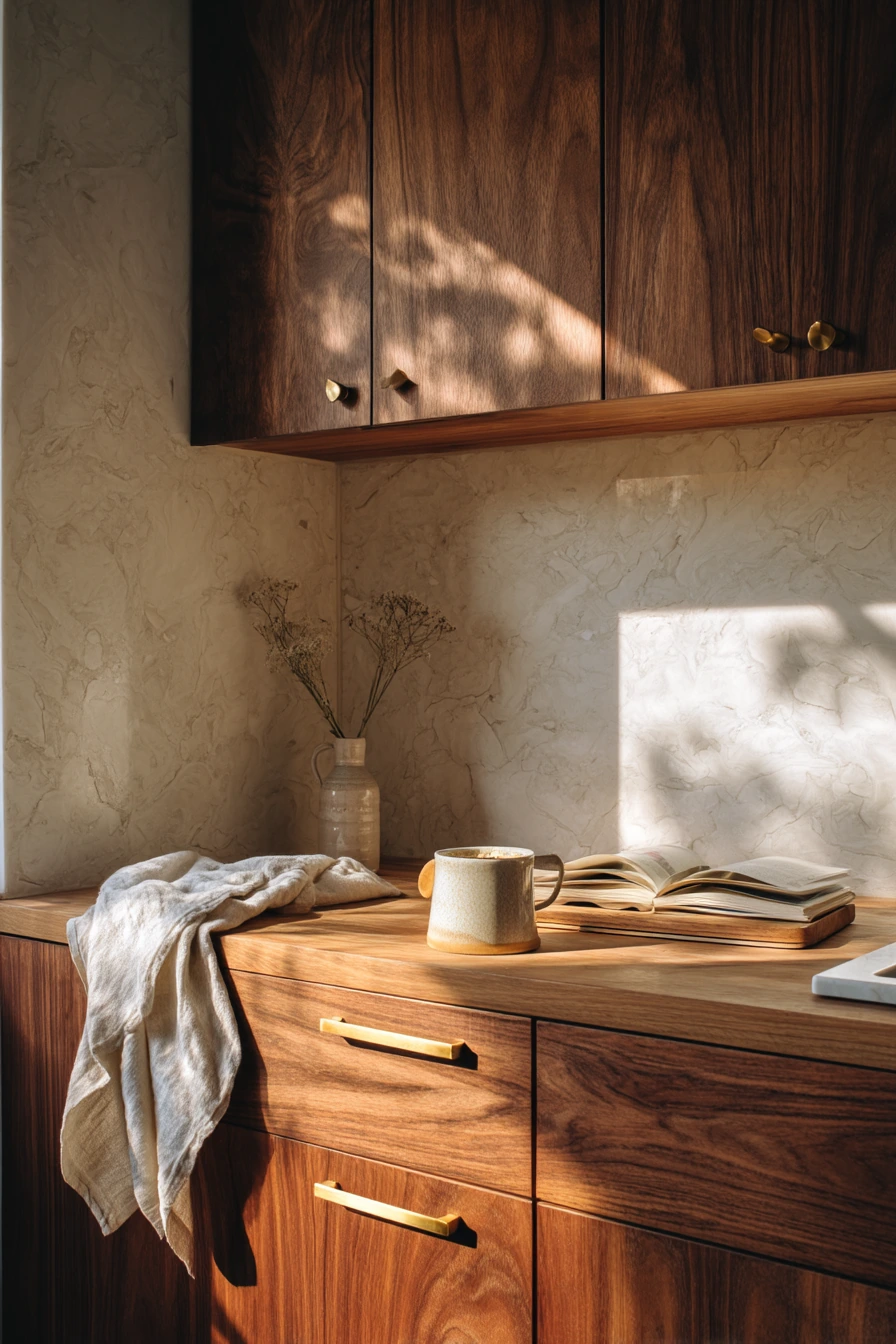 brown kitchen cabinets 4