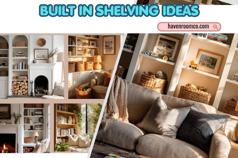 built in shelving ideas