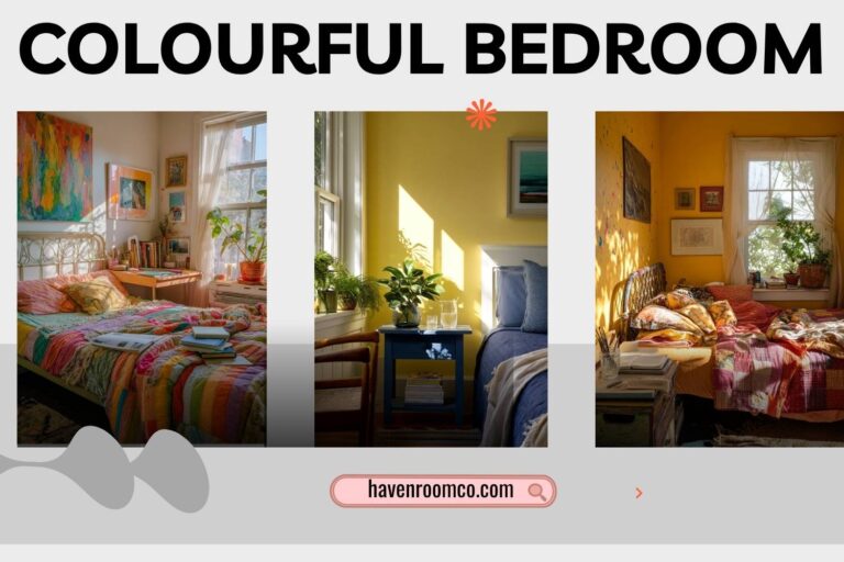 colourful bedroom