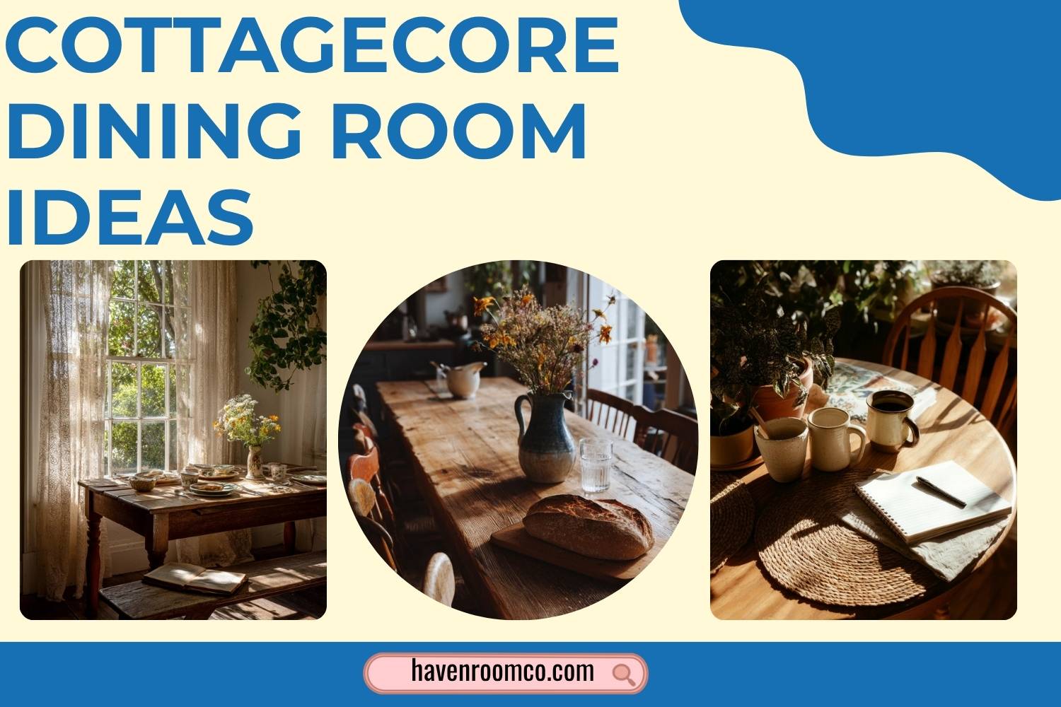 cottagecore dining room ideas