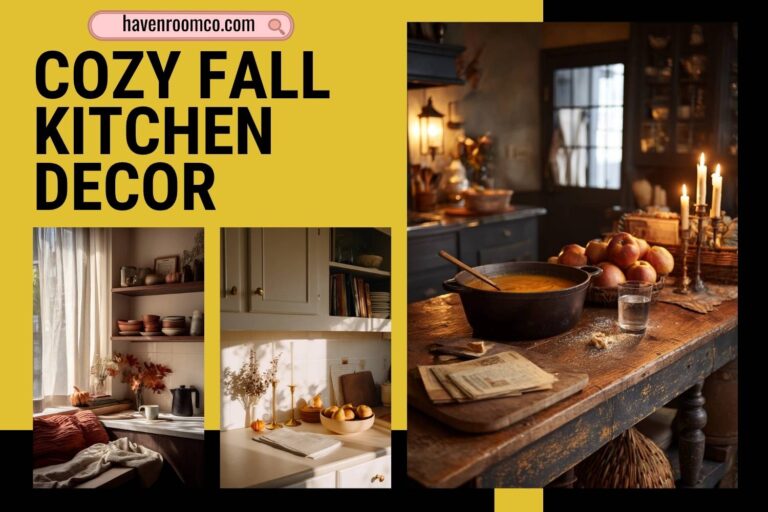 cozy fall kitchen decor