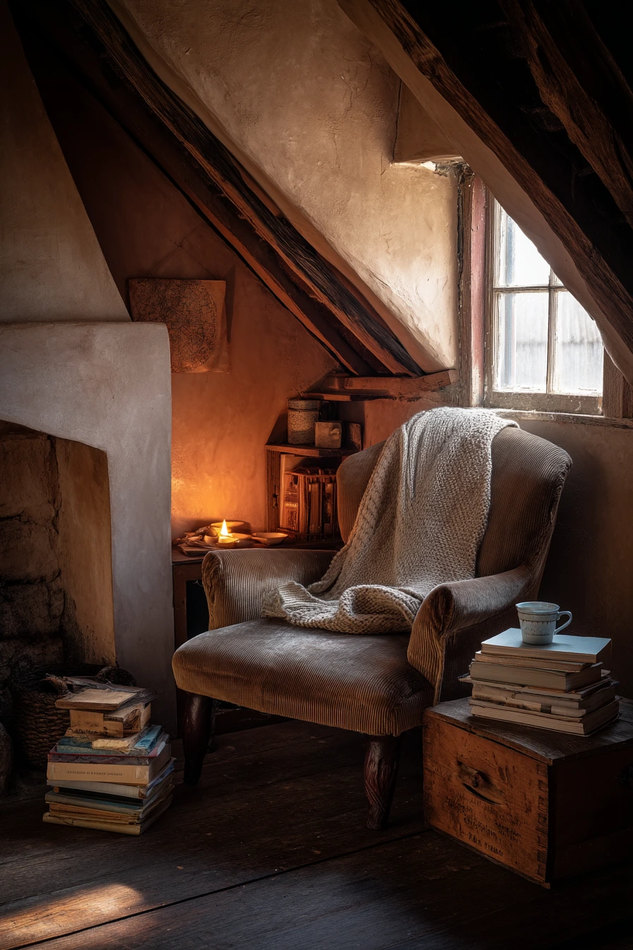 cozy fireplace nook ideas 17