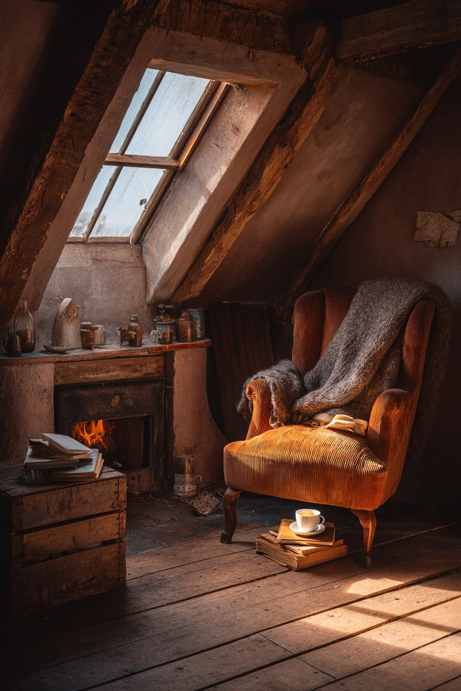 cozy fireplace nook ideas 18