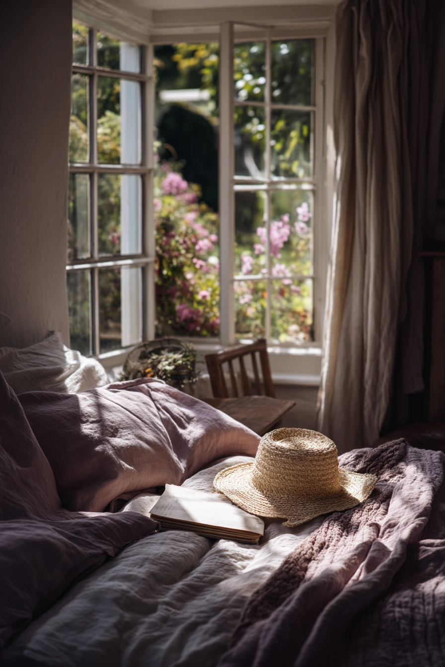 cozy fresh spring bedding ideas 17