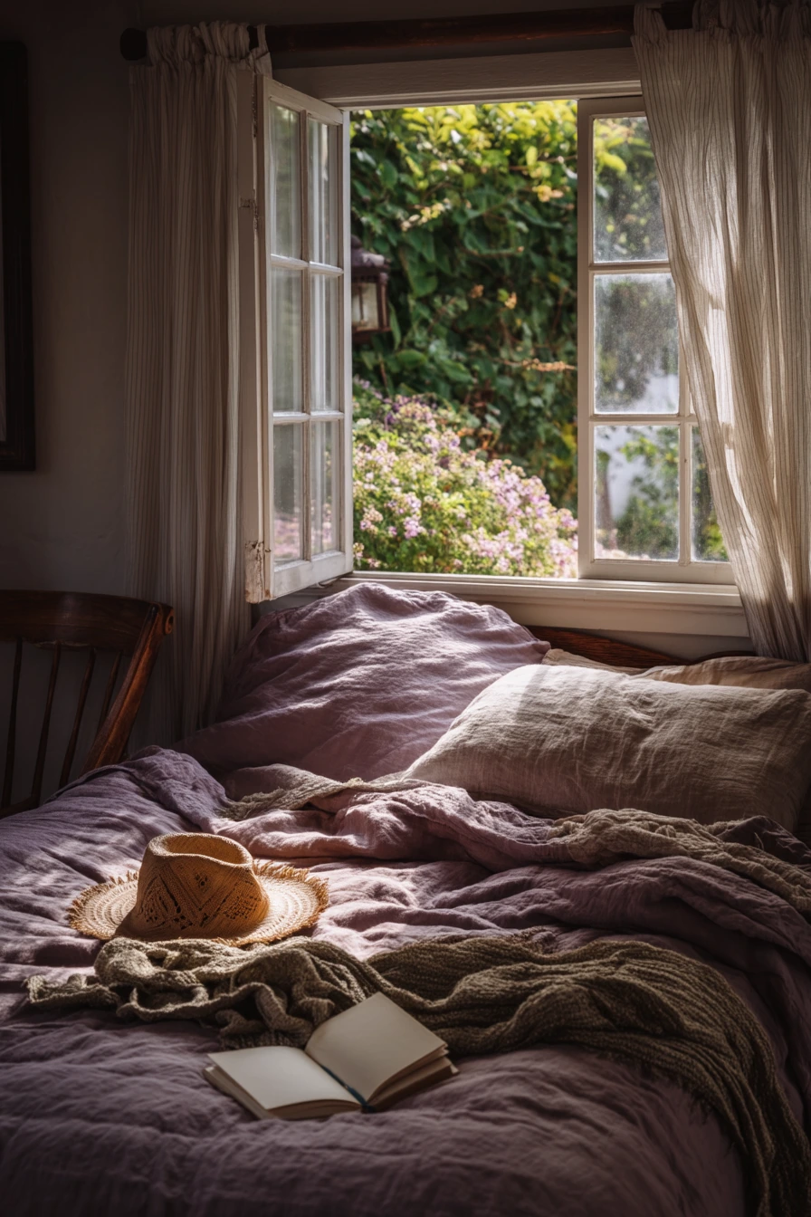 cozy fresh spring bedding ideas 18