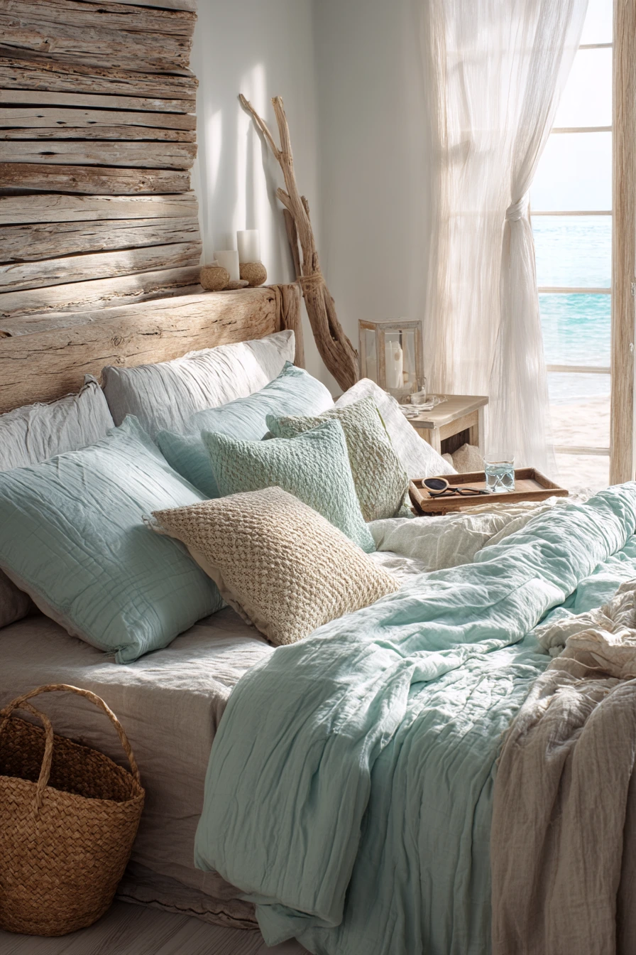 cozy fresh spring bedding ideas 29