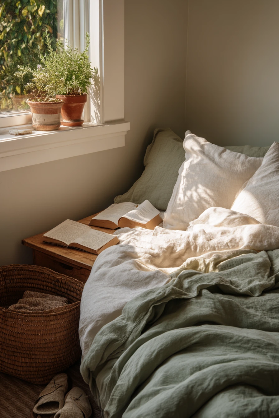 cozy fresh spring bedding ideas 3