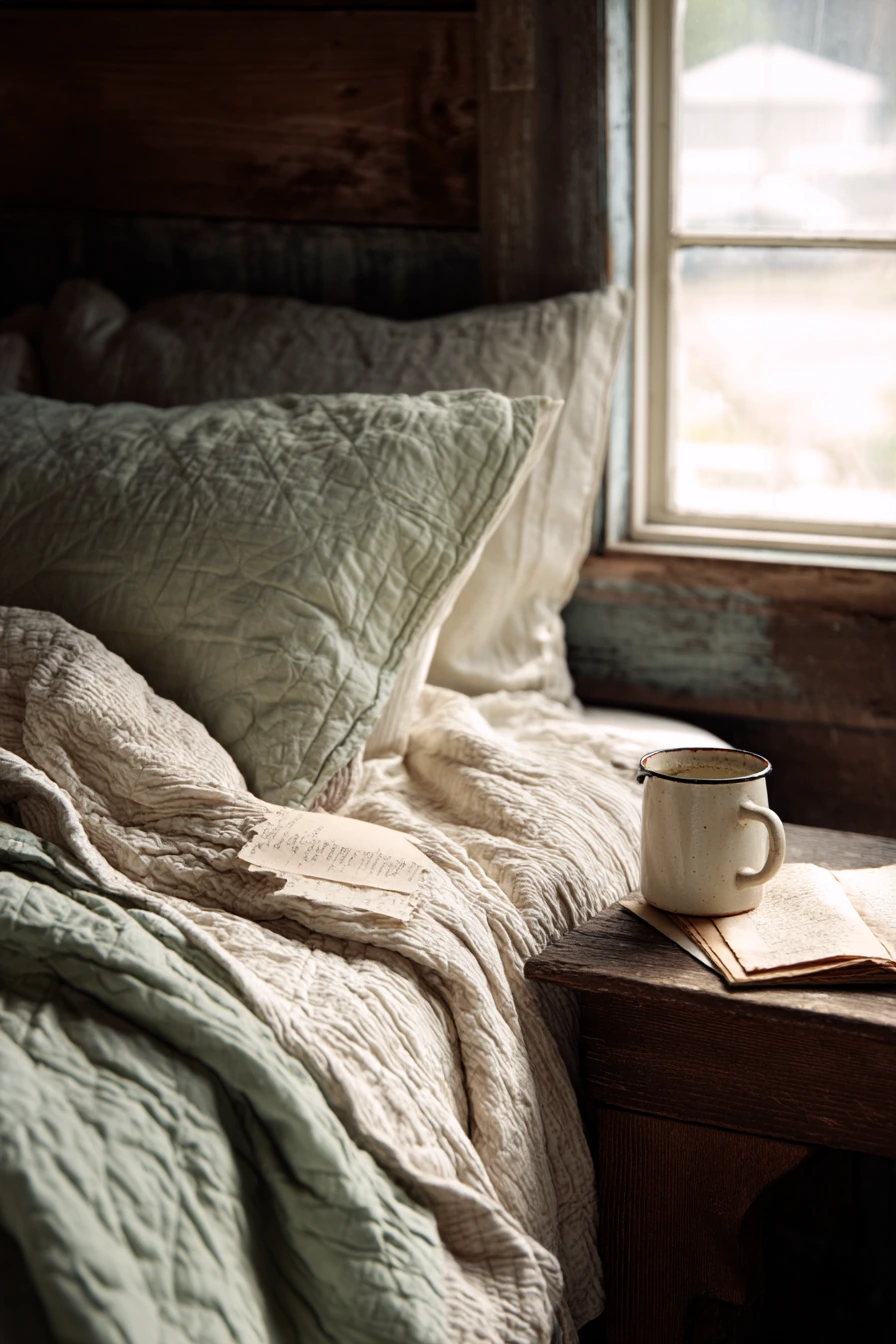 cozy fresh spring bedding ideas 34