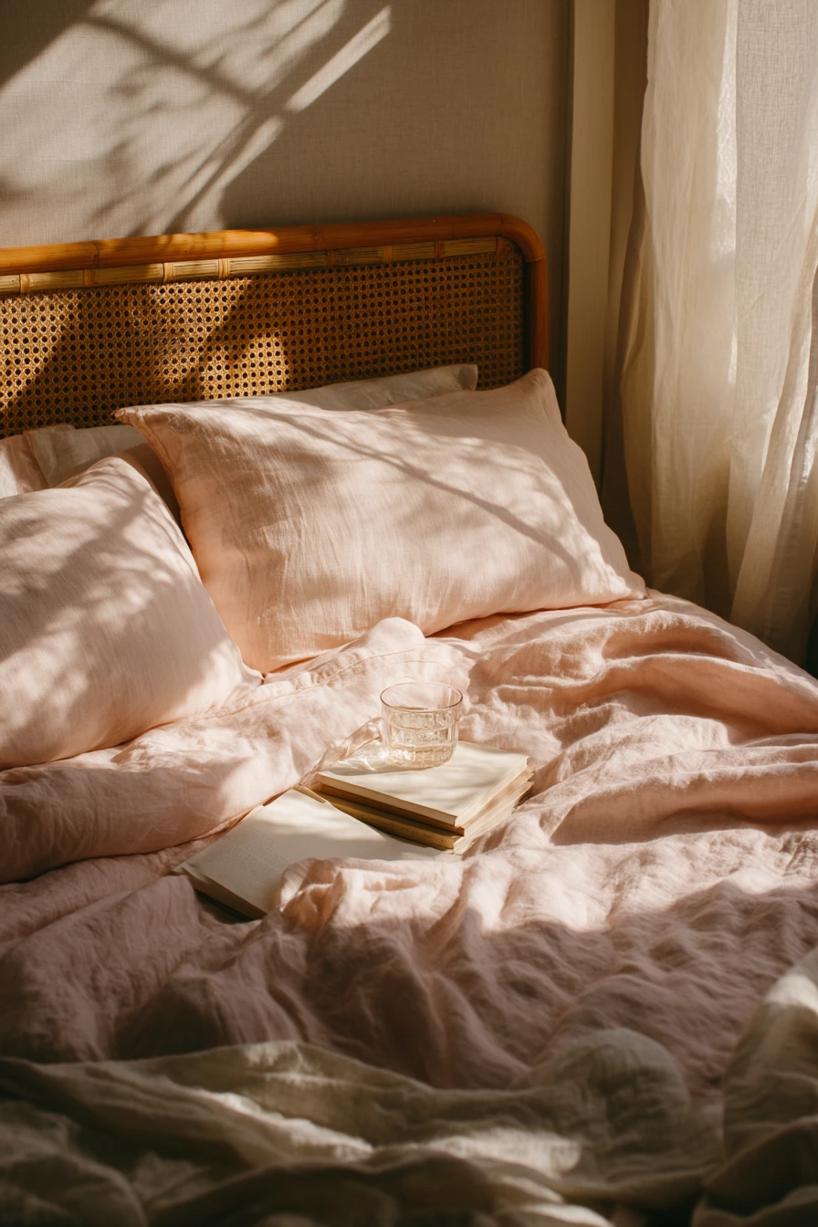 cozy fresh spring bedding ideas 38