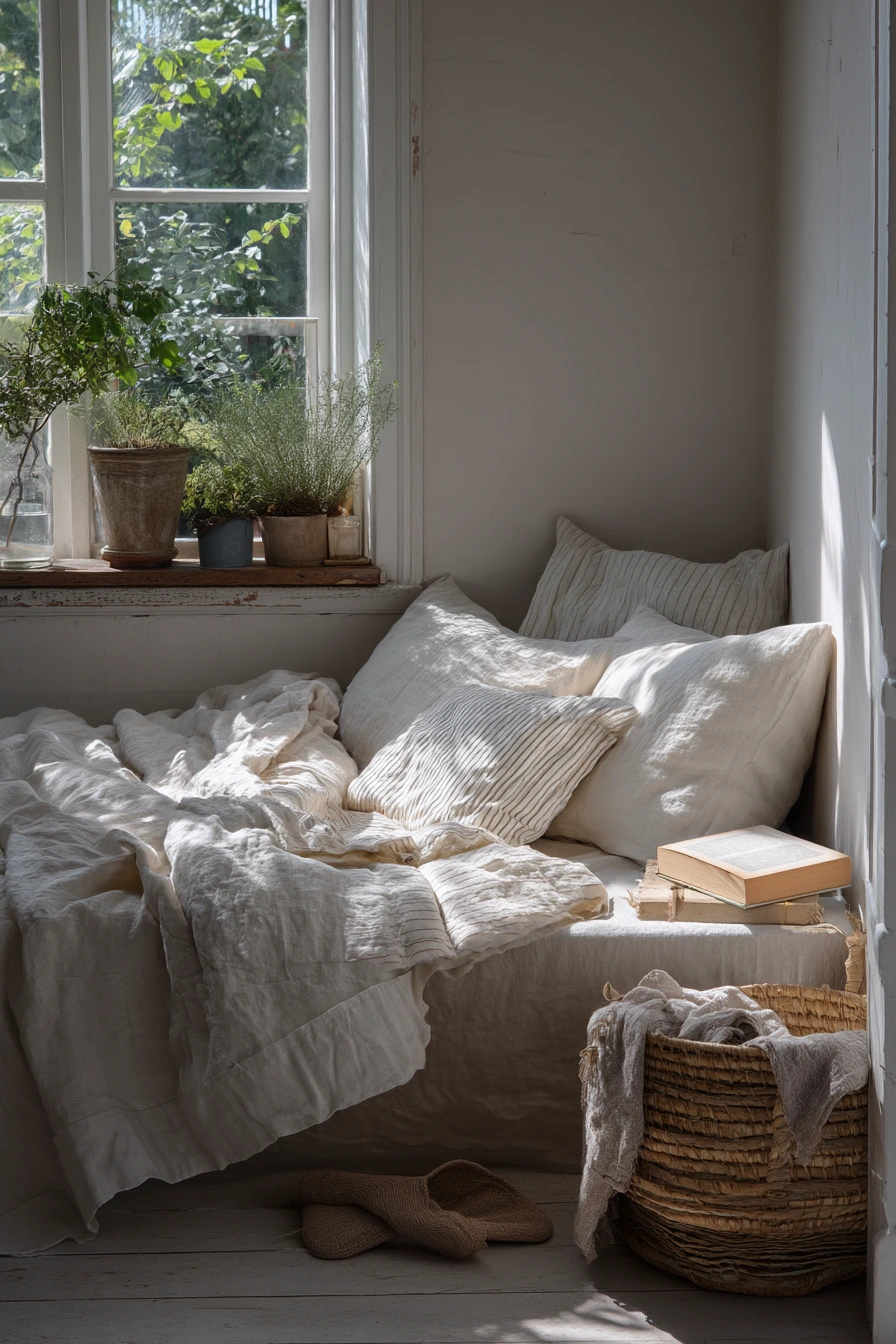 cozy fresh spring bedding ideas 4