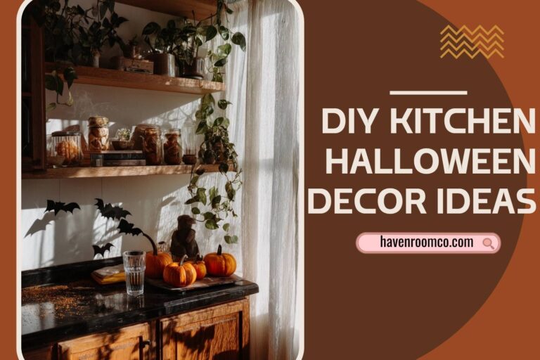 diy kitchen halloween decor ideas
