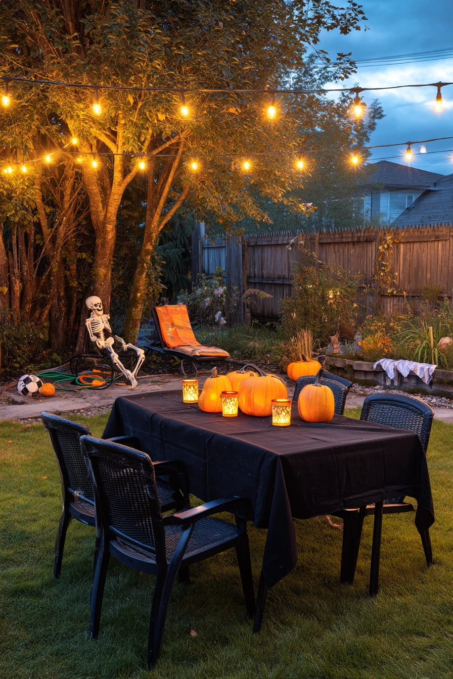 easy halloween party decorations 13