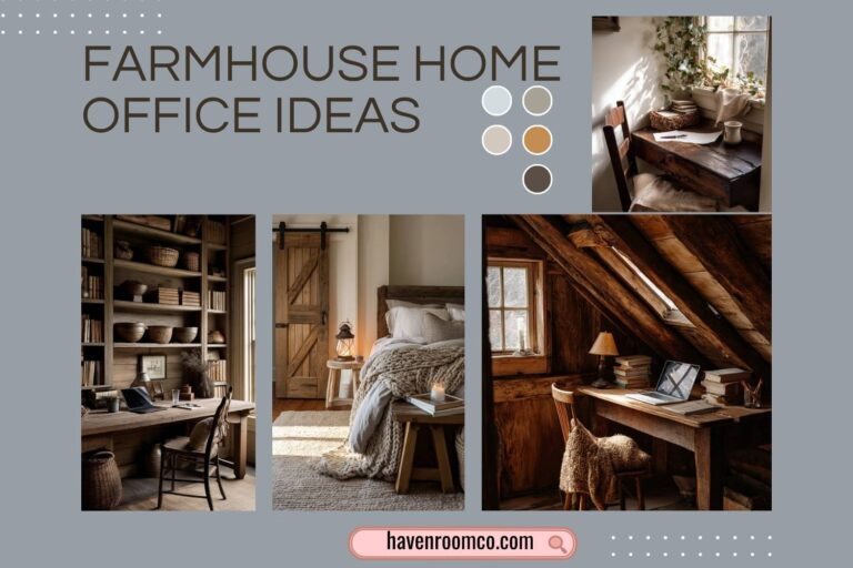 farmhouse home office ideas