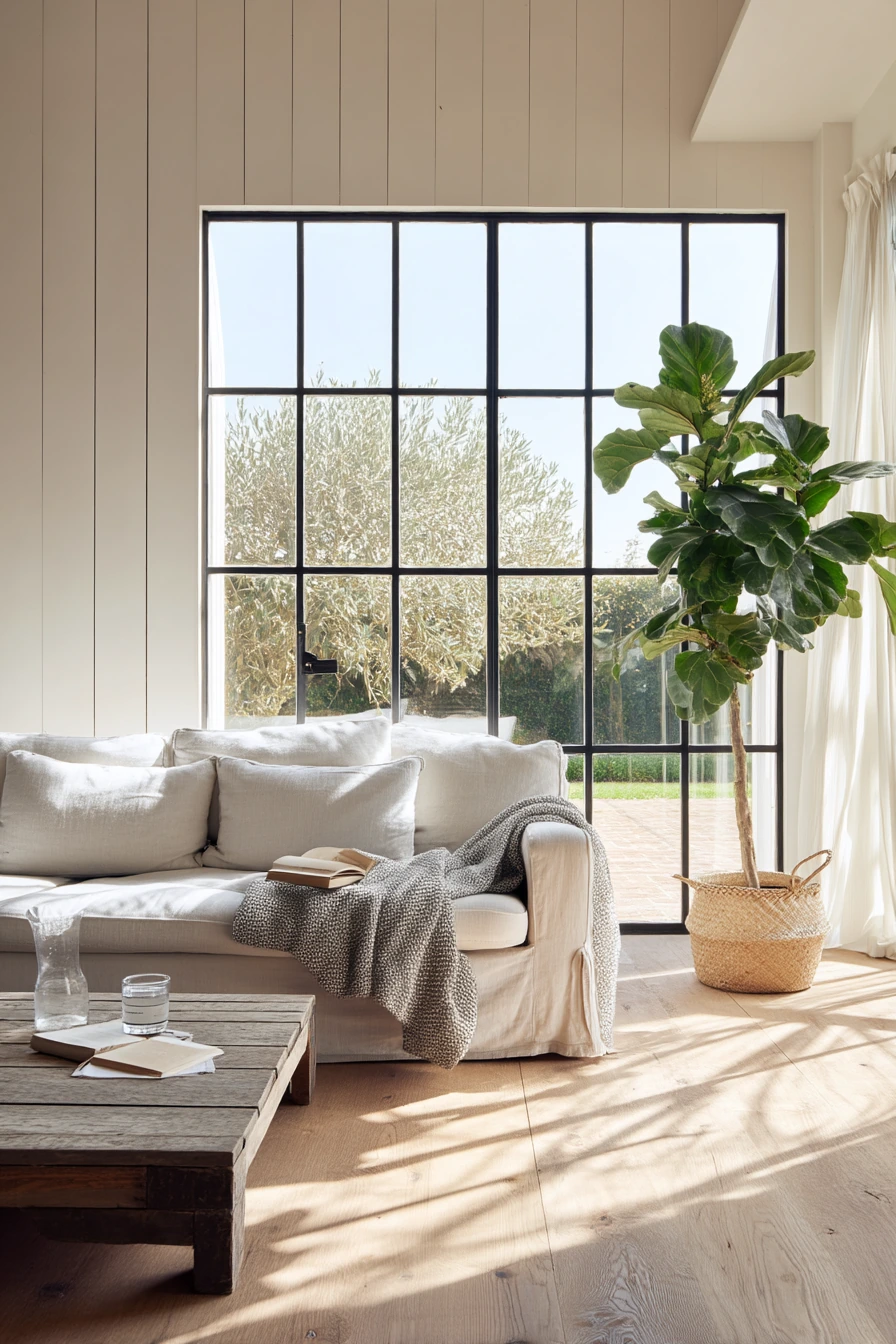 farmhouse living room ideas 31