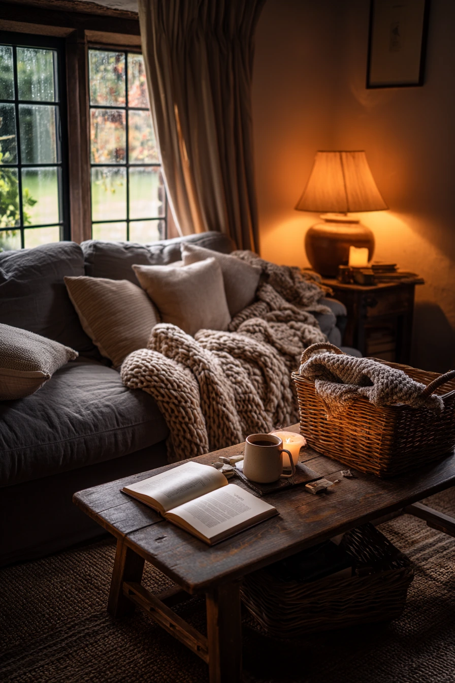 farmhouse living room ideas 34