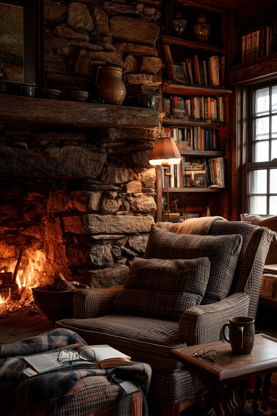 fireplace built ins with shelves 10